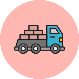 Logistics delievry icon