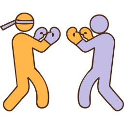 boxeadores icono