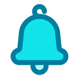 campana de notificación icono