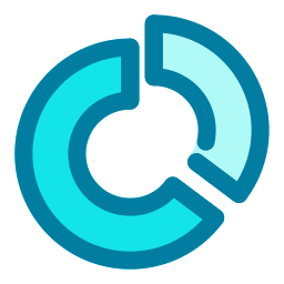 diagramme circulaire Icône