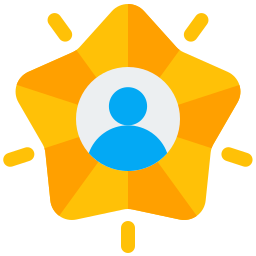 Customer loyalty icon