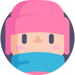 Winter clothes icon