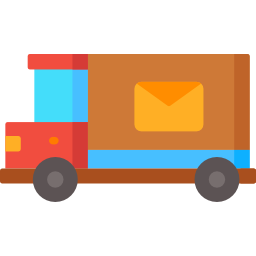 Mail truck icon