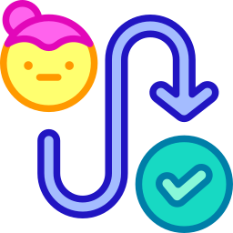 Customer journey icon
