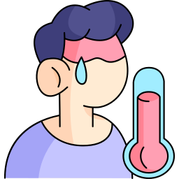 transpiración icono