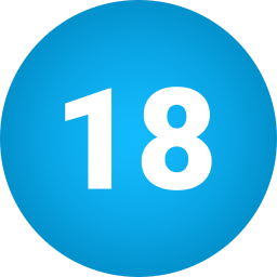 Eighteen icon