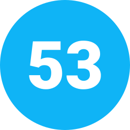 Fifty three icon