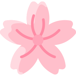 fleur de cerisier Icône