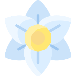 gele narcis icoon
