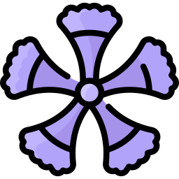 Fringed dianthus icon