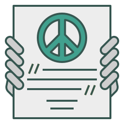 símbolo de paz Ícone
