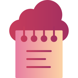 Cloud data icon