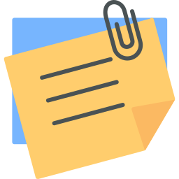 Sticky notes icon