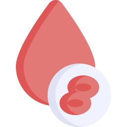 Red blood cells icon