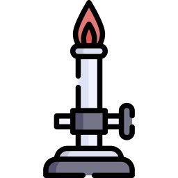 Bunsen burner icon