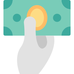 Cash payment icon