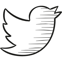 twitterのロゴを描く icon