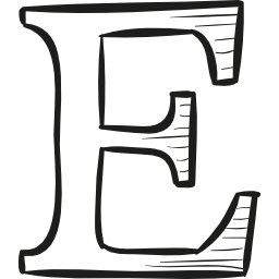 etsy gezeichnetes logo icon
