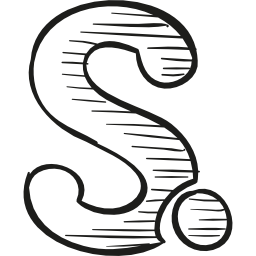 logotipo desenhado scribd Ícone