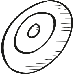 Desarrollo web drawn logo icon