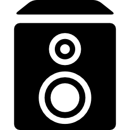 caja del altavoz icono