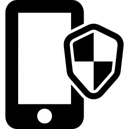 protección del teléfono icono