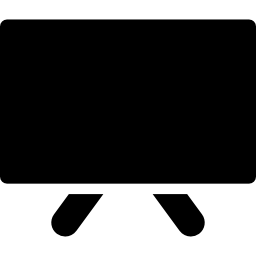 quadro-negro vazio Ícone