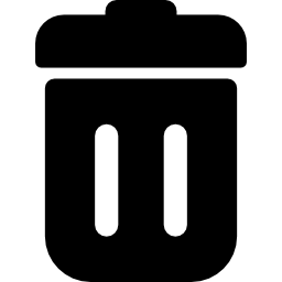 Bin with lid icon