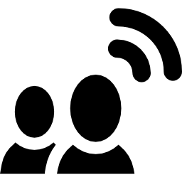 Wireless users icon