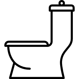 segno di servizi igienici icona