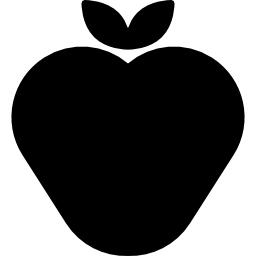 Strawberry shape icon