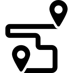 GPS route icon