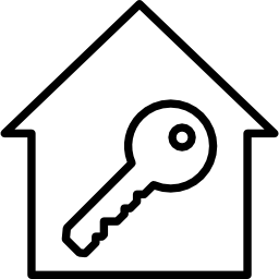 llave de la casa icono