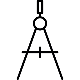 Инструмент компаса иконка