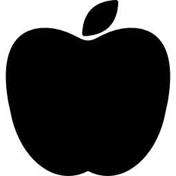 organiczne jabłko ikona