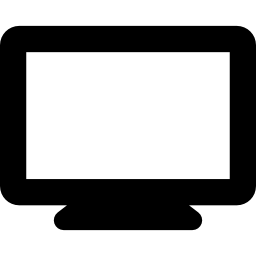 Led monitor icon