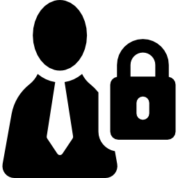 Locked user icon