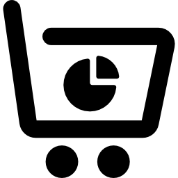 shopping-statistieken icoon