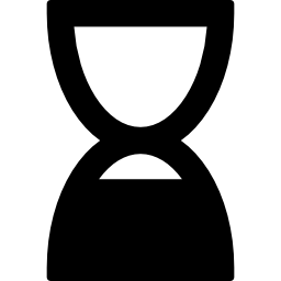 piaskowy zegar zakończony ikona