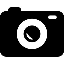 Frontal digital camera icon