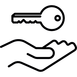 Holding key icon