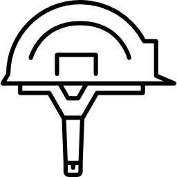 casco de construcción icono
