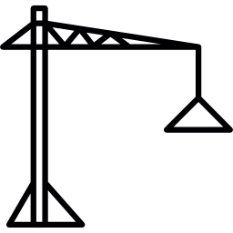 Строительный кран иконка