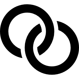 enlaces circulares icono