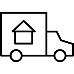vrachtwagen verplaatsen icoon