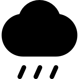 Rainy sky icon