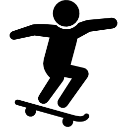 Skateboarder icon