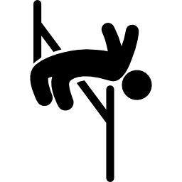 Высокий прыжок иконка