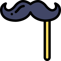 bigote icono