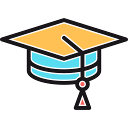 Graduation cap icon